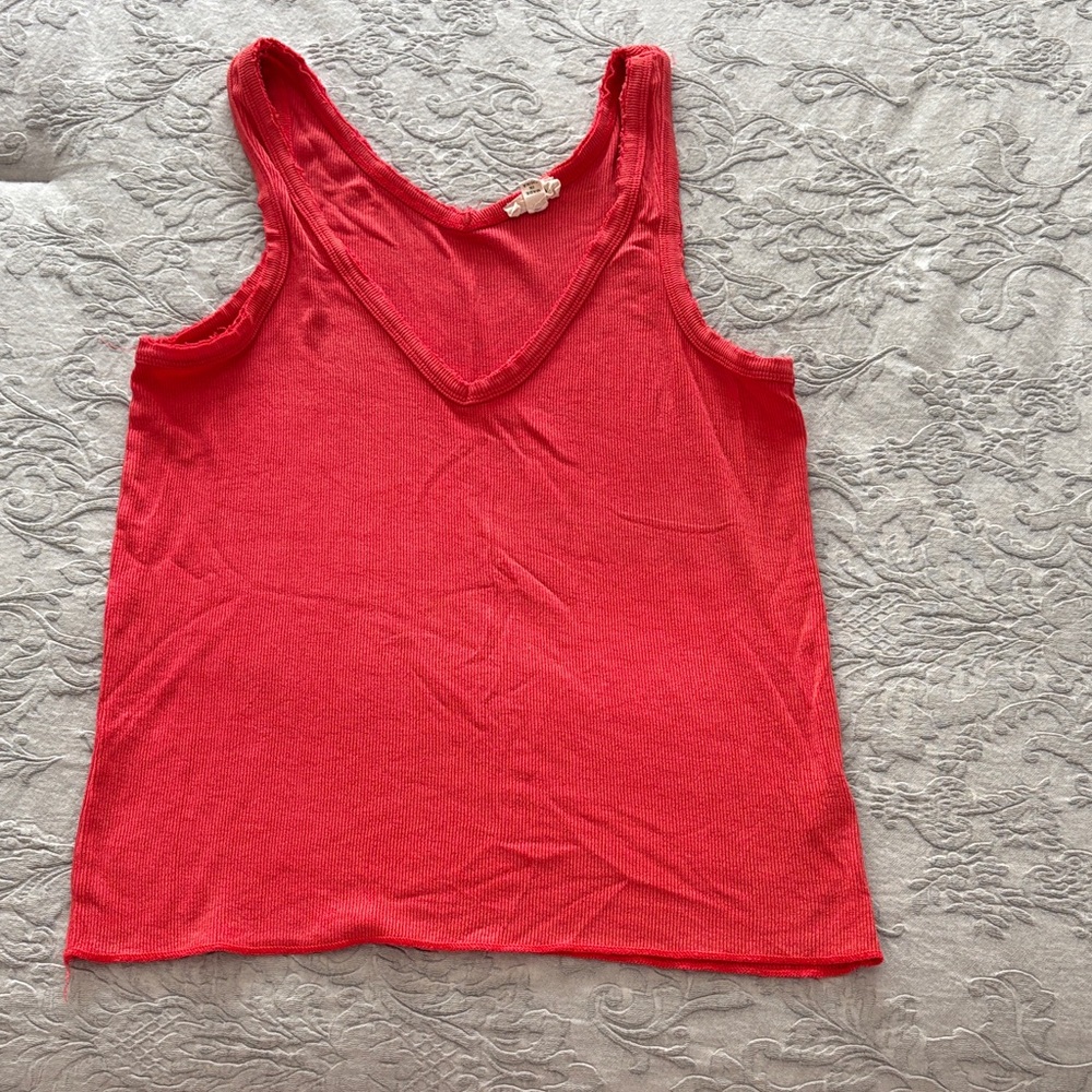 POL Vibrant Red Tank Top
